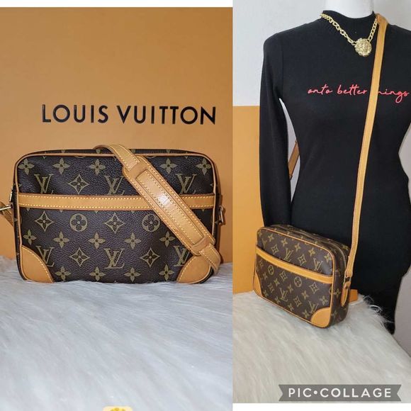 Louis Vuitton Handbags - 💯 % Authentic Louis Vuitton Trocadero 23 Crossbody Bag Monogram Canvas